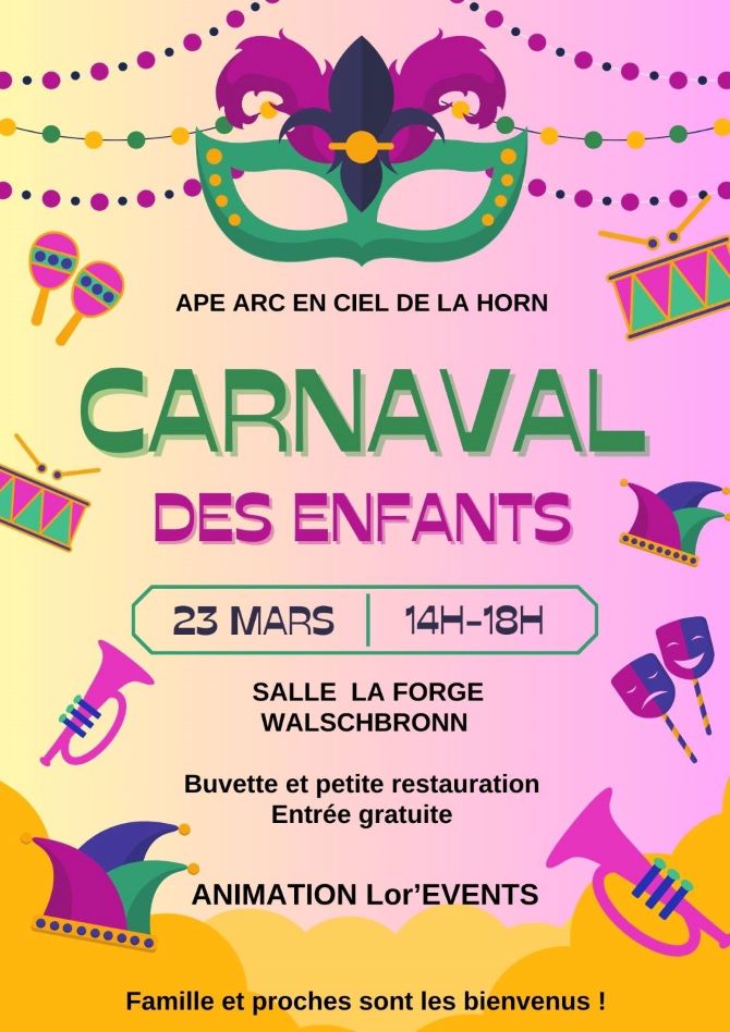 Carnaval des enfants APE 2025